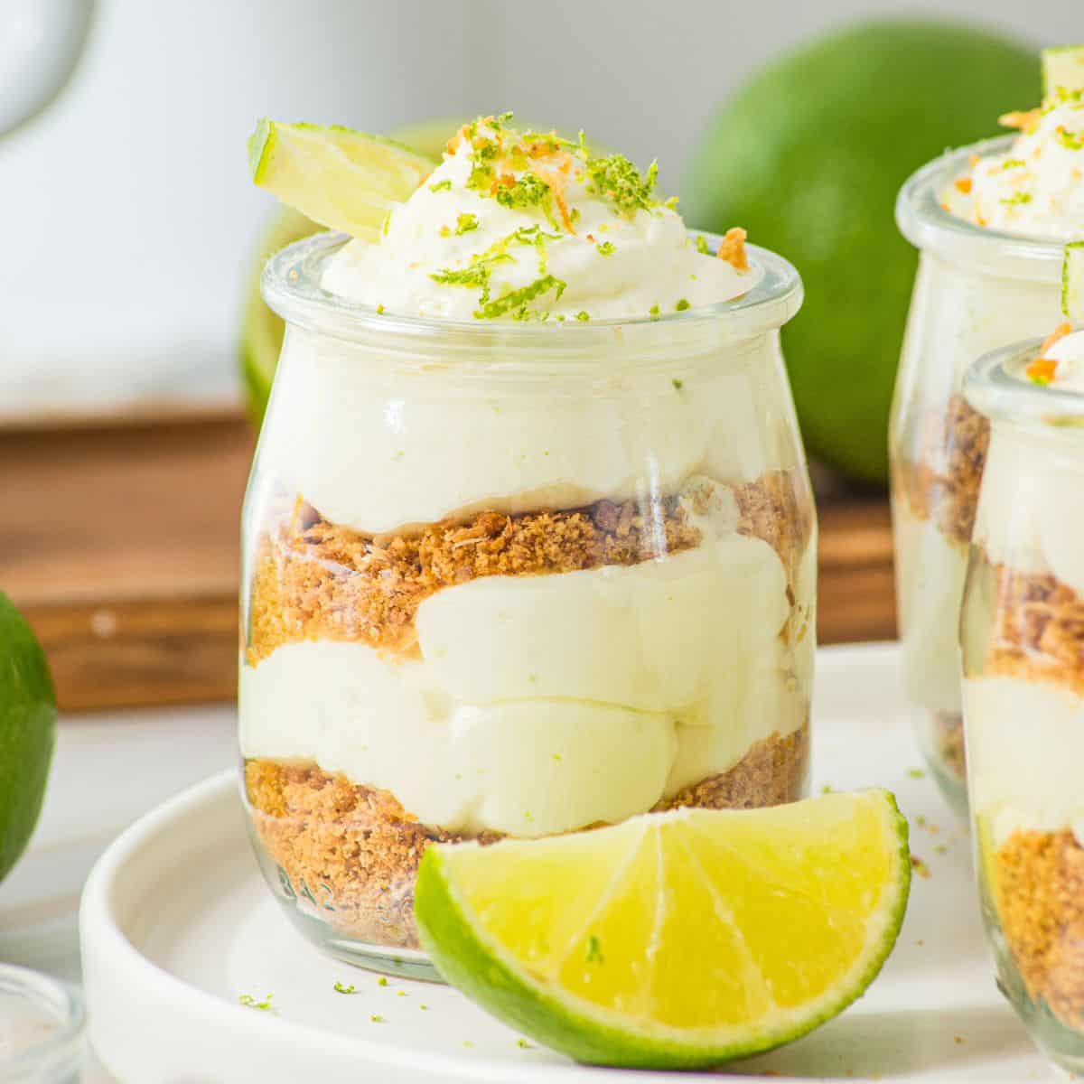 Key Lime Cheesecake Cups